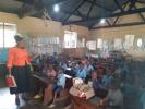 Bumatofu classroom with solar powered lights